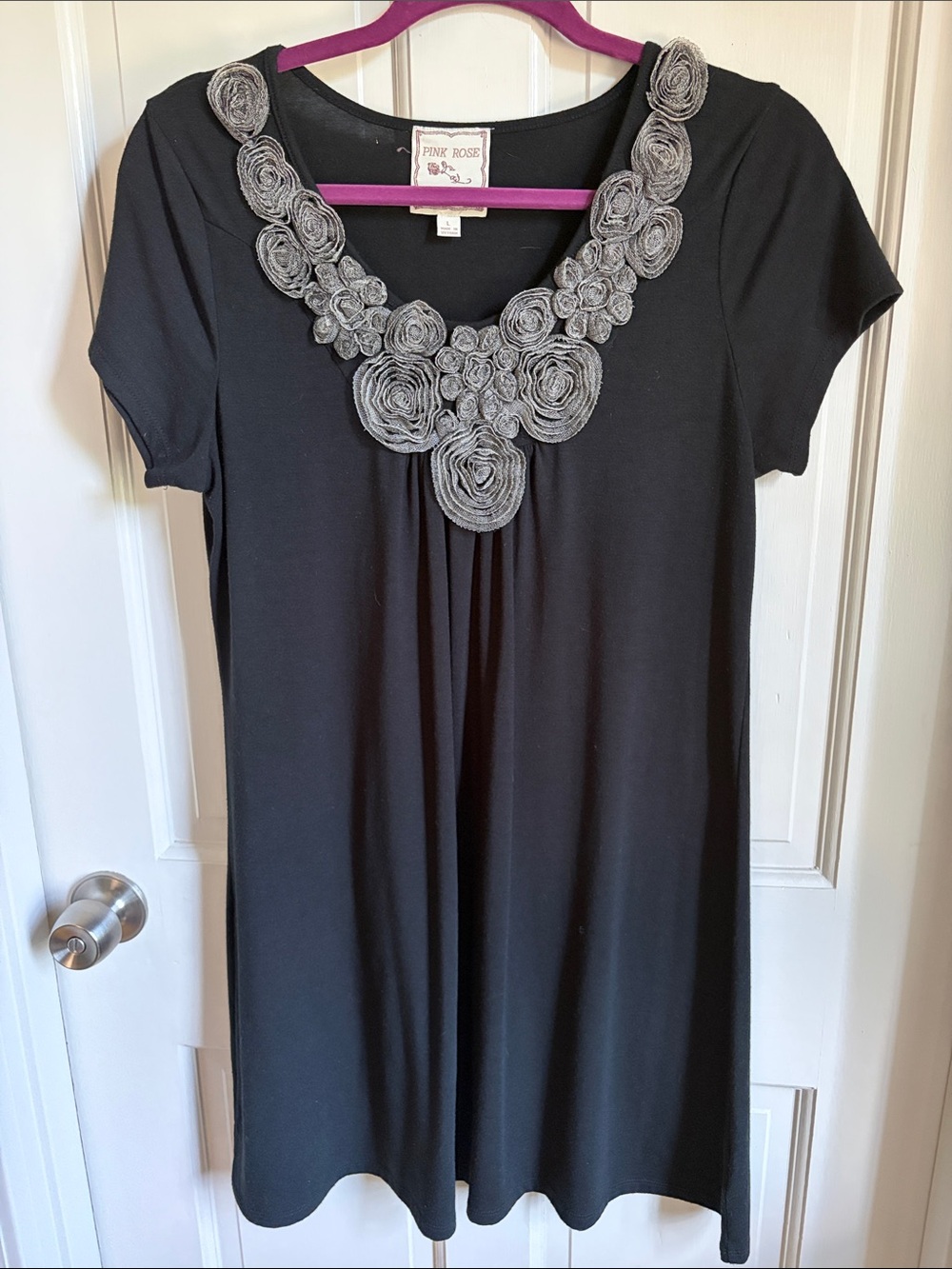 Pink Rose LBD Summer Edition